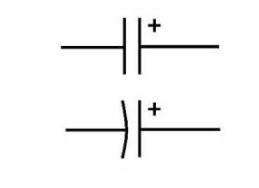 Electrolytic Capacitor Symbol.png